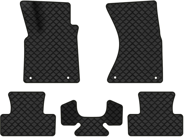 Коврики из экокожи в салон авто EVAtech ECO для Q5 (8R) Restyling Audi 2012-2017 1 поколение SUV USA AU42897CD5AV4BBB - Фото 1