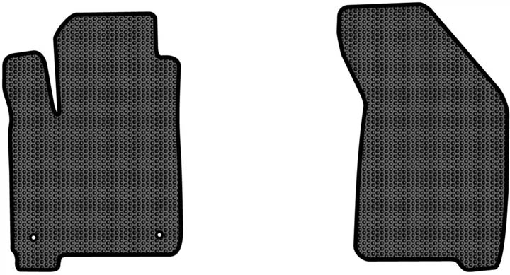 EVA килимки в салон авто передні EVAtech для Journey (2 clips) 6 seats Dodge 2007-2020 1 покоління SUV EU DE13399AV2LA2RGB - Фото 1