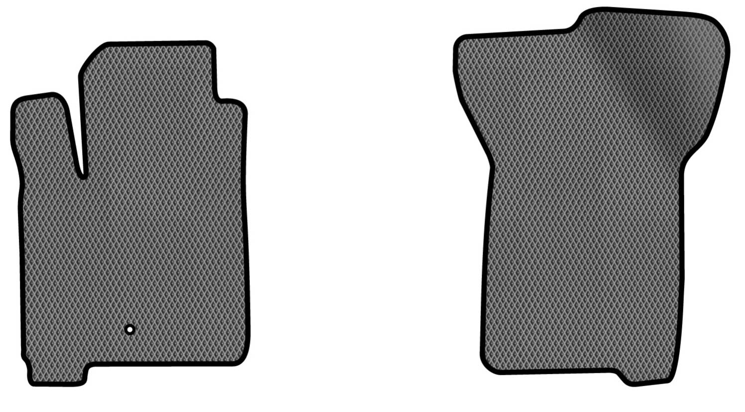 EVA килимки в салон авто передні EVAtech для Journey (1 clips) 5 seats Dodge 2007-2020 1 покоління SUV EU DE13389A2LA1RGB - Фото 1