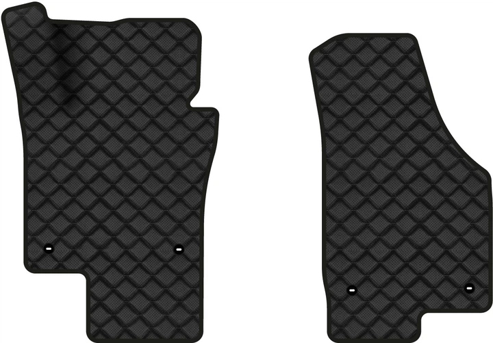 Коврики из экокожи в салон авто передние EVAtech ECO для Jetta (VI) AT Volkswagen 2010-2018 6 поколение Sedan EU VW31221AE2TL4BBB - Фото 1