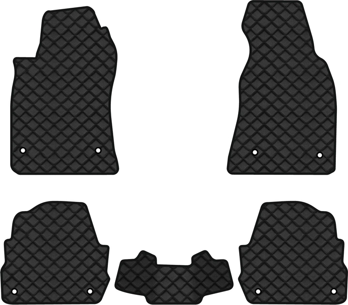 Килимки з екошкіри в салон авто EVAtech ECO для A6 (C5) 4WD Restyling Audi 2001-2004 2 покоління Combi EU AU31486CGK5AV8BBB - Фото 1