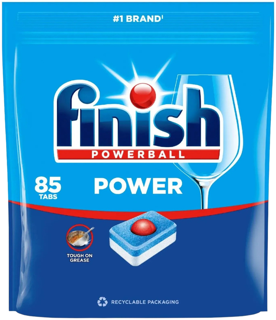 Таблетка для посудомийної машини Finish Power All in 1, 85 шт