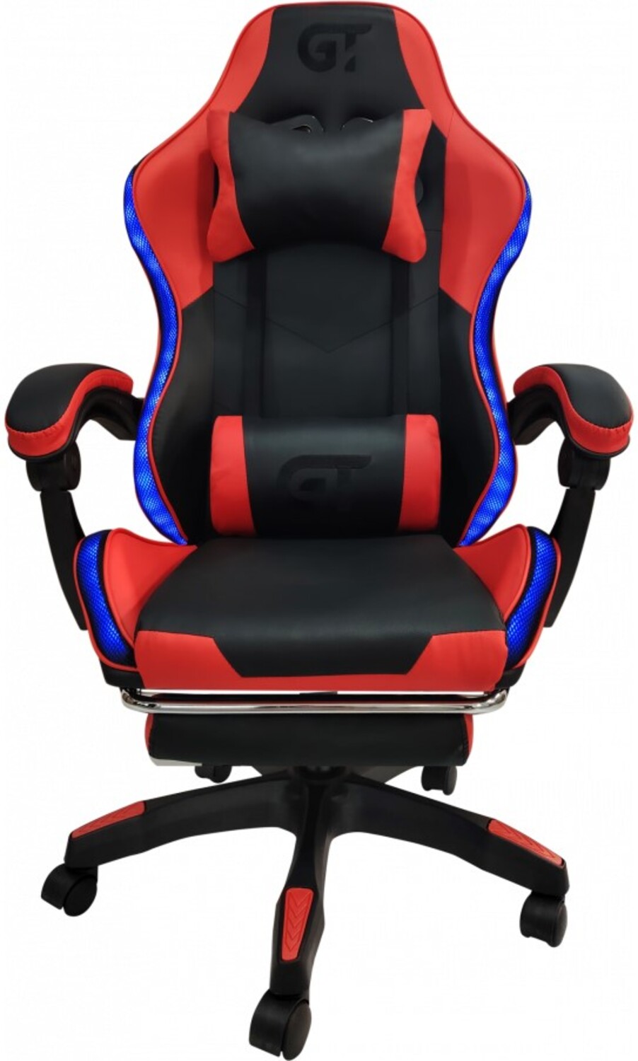 Купити Крісло для геймерів GT Racer X-6031 Black/Red RGB - Фото 1 Крісло для геймерів GT Racer X-6031 Black/Red RGB - Фото 1
