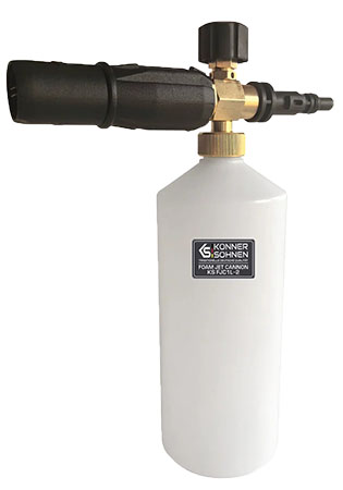 Купити Насадка-піноутворювач для мінімийки Konner&Sohnen KS FJC1L-2 - Фото 1 Насадка-піноутворювач для мінімийки Konner&Sohnen KS FJC1L-2 - Фото 1