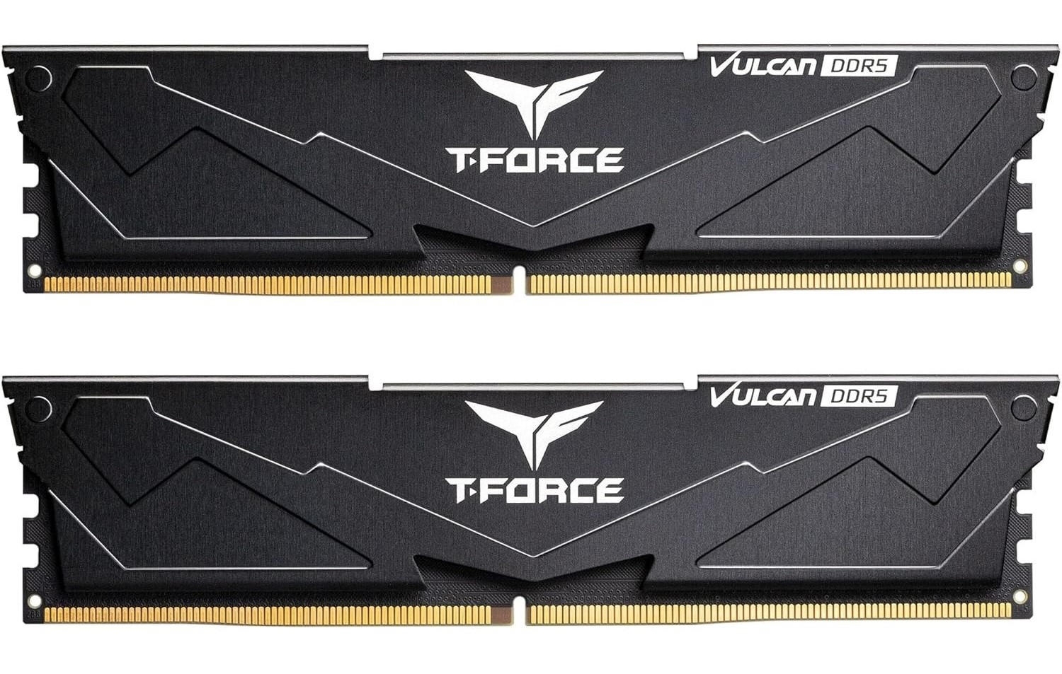 Память DDR Team DDR5 2x16GB/6000 T-Force Vulcan Black (FLBD532G6000HC38JDC01) - Фото 1