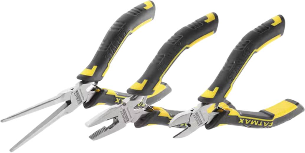 Плоскогубцы Stanley FatMax 3 шт. (FMHT0-80524) - Фото 1