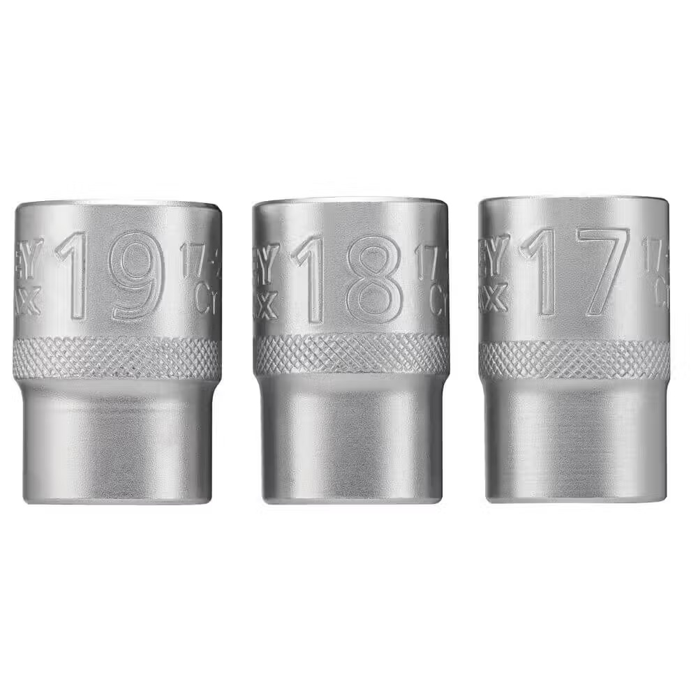 Набір торцевих голівок Stanley 1/2" Maxi Drive 3 шт. (FMMT17094-0) - Фото 1