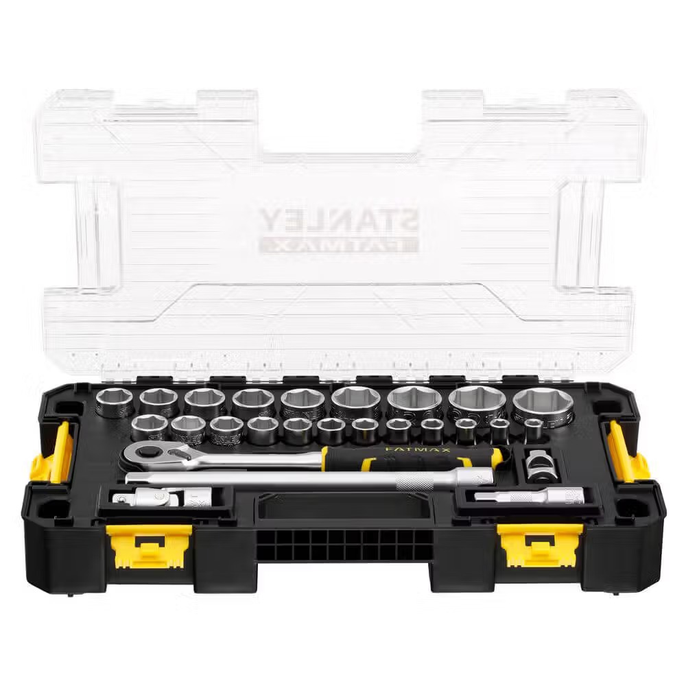 Набір торцевих голівок Stanley 1/2" FATMAX Maxi Drive 26 шт. (FMMT98103-1) - Фото 1