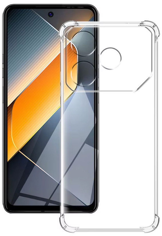 Чехол для смартфона BeCover Anti-Shock for Tecno POVA 6 Neo (LI6) Clear (712785) - Фото 1