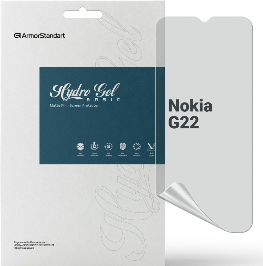 Защитная пленка для смартфона Armorstandart Matte for Nokia G22 (ARM67023) - Фото 1