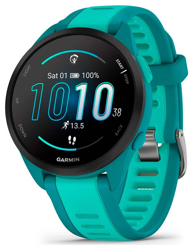 Смарт-годинник Garmin Forerunner 165 Music Turquoise/Aqua (010-02863-32) - Фото 1