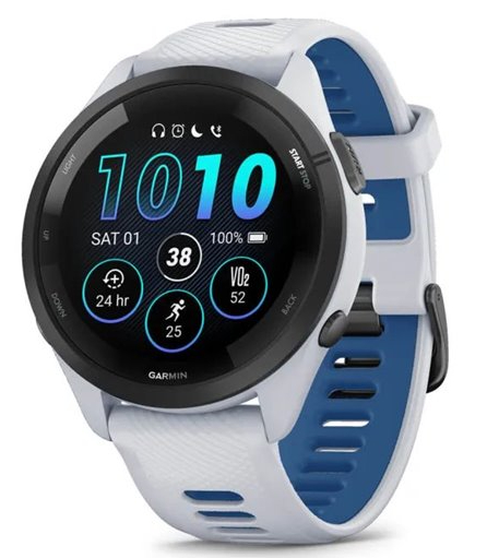 Смарт-годинник Garmin Forerunner 265 Whitestone (010-02810-11) - Фото 1