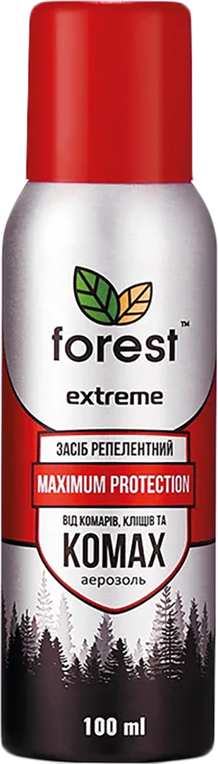 Спрей від комах Forest репелент Extreme від усіх літаючих та повзаючих комах 100 м (FR00280) - Фото 1