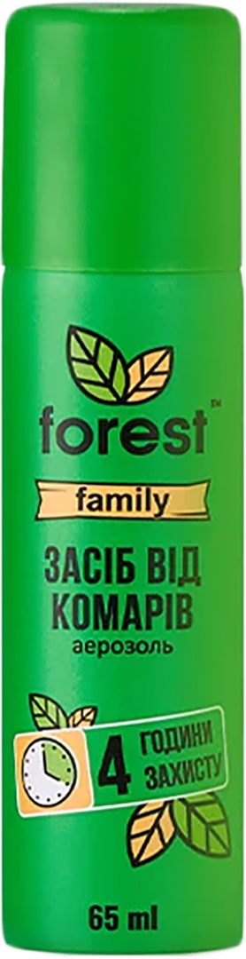 Спрей від комах Forest репелент Family від комарів 65 мл (FR00471) - Фото 1