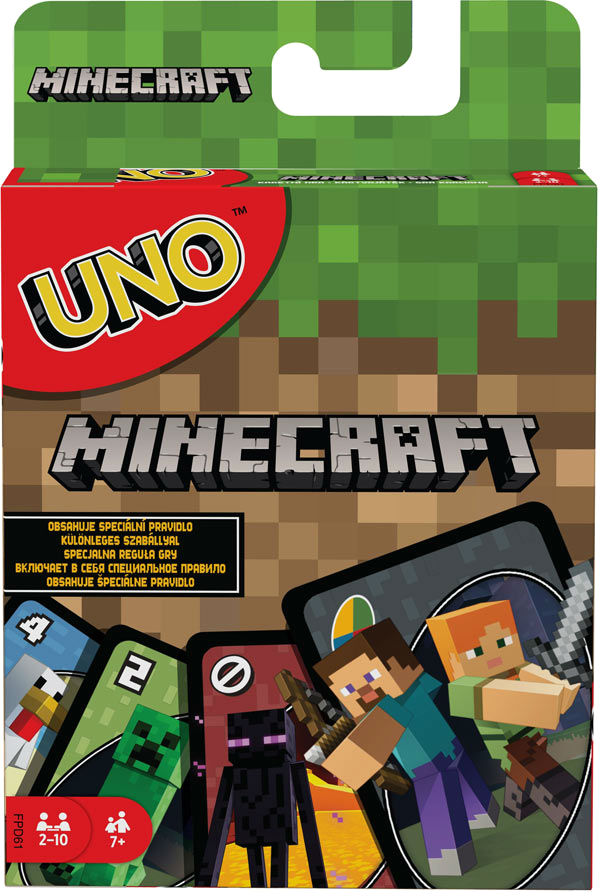 Настольная игра (8+) UNO Minecraft (FPD61) - Фото 1