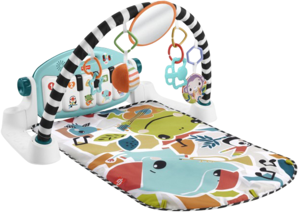 Розвиваючий килимок Fisher-Price Натискай та грай з технологією Smart Stages (англ.) (HWY58) - Фото 1