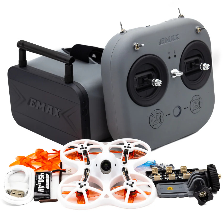 FPV дрон Emax EZ Pilot Pro RTF Kit с дополнительными 6 АКБ - Фото 1