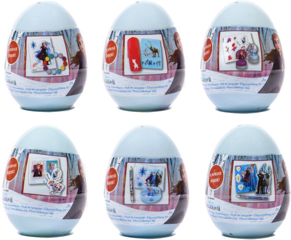 Игровая фигурка-сюрприз набор Disney Канцтовары в яйце-сюрприз (6 видов) (FR19108) - Фото 1