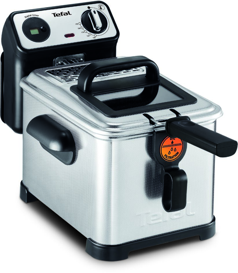 Фритюрница Tefal FR511170 FILTRA PRO INOX&DESIGN 1.2KG - Фото 1