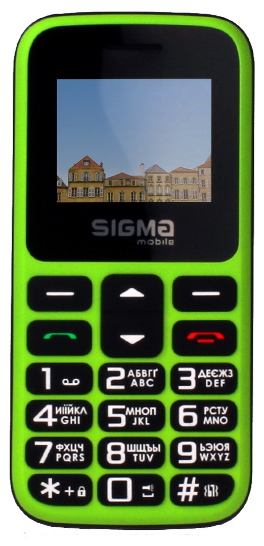 Мобильный телефон Sigma mobile Comfort 50 Hit 2020 Dual Sim Green (4827798120941) - Фото 1