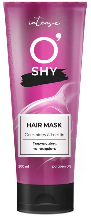 Маска для волос O'Shy CERAMIDES & KERATIN Intense 200 мл (4820263233986) - Фото 1