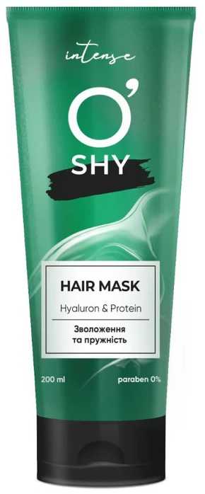 Маска для волос O'Shy HYALURON & PROTEIN Intense 200 мл (4820263234006) - Фото 1