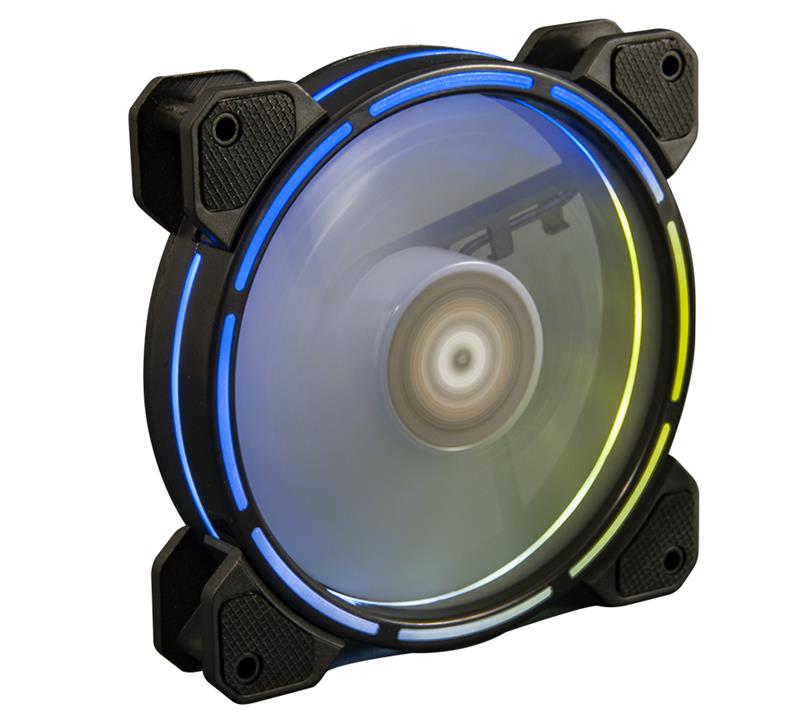Корпусный вентилятор Frime Iris LED Fan Think Ring RGB HUB (FLF-HB120TRRGBHUB16) - Фото 1