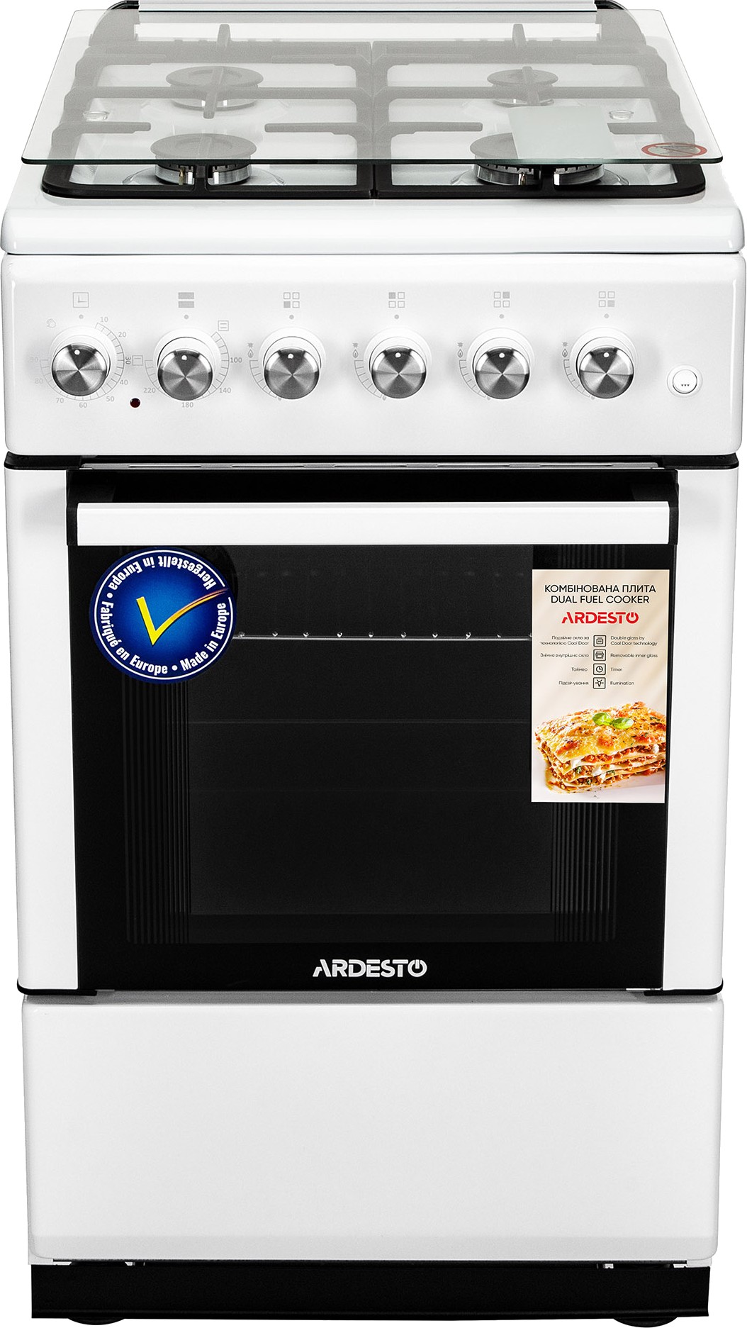 Плита газовая Ardesto FSC-F5060AW - Фото 1