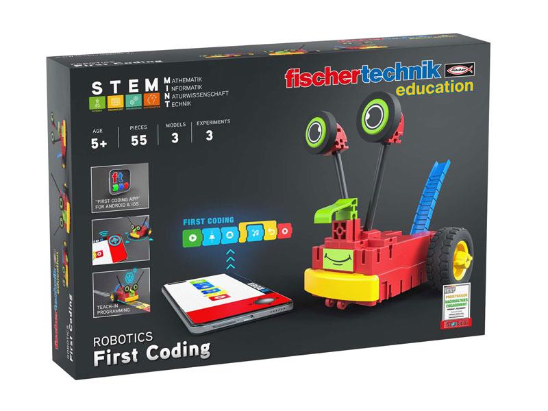 Пластиковый конструктор Fischertechnik STEM ROBOTICS Первое программирование (FT-560843) - Фото 1