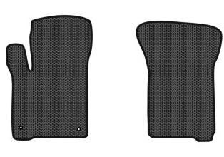 EVA килимки в салон авто передні EVAtech для Freemont Fiat 2011-2016 1 покоління SUV EU FT13773A2LA2SBB - Фото 1