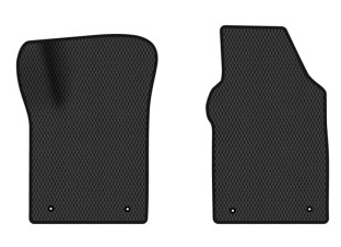 EVA коврики в салон авто передние EVAtech для 500 3-doors Fiat 2007 1 поколение Htb EU FT1441AE2FL4RBB - Фото 1