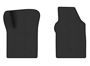 EVA коврики в салон авто передние EVAtech для 500 Fiat 2007 1 поколение Htb USA FT1443AE2FL3RBB - Фото 1