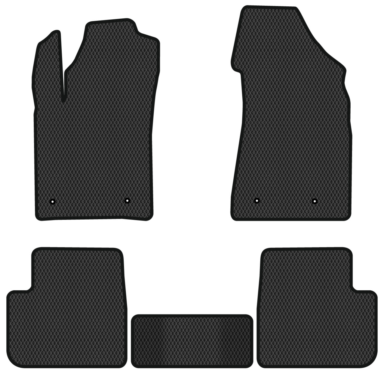 EVA килимки в салон авто EVAtech для Bravo (Type 198) Fiat 2007-2014 2 покоління Htb EU FT22216CV5FL4RBB - Фото 1