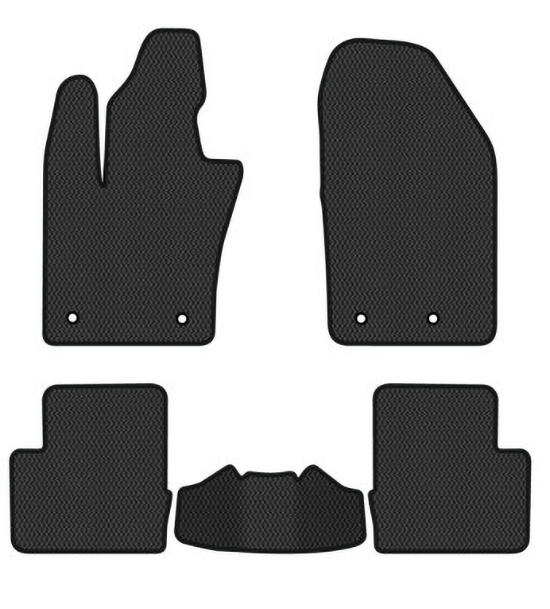 EVA килимки в салон авто EVAtech для 500X Fiat 2014 1 покоління SUV EU FT51245CV5RBB - Фото 1