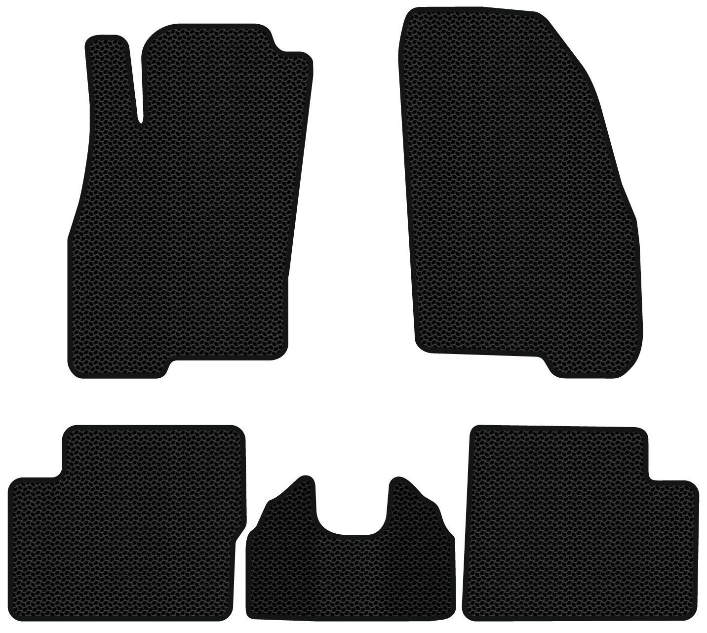 EVA килимки в салон авто EVAtech для Grande Punto (199) 3-doors Fiat 2005-2018 3 покоління Htb EU FT51404CV5KBB - Фото 1