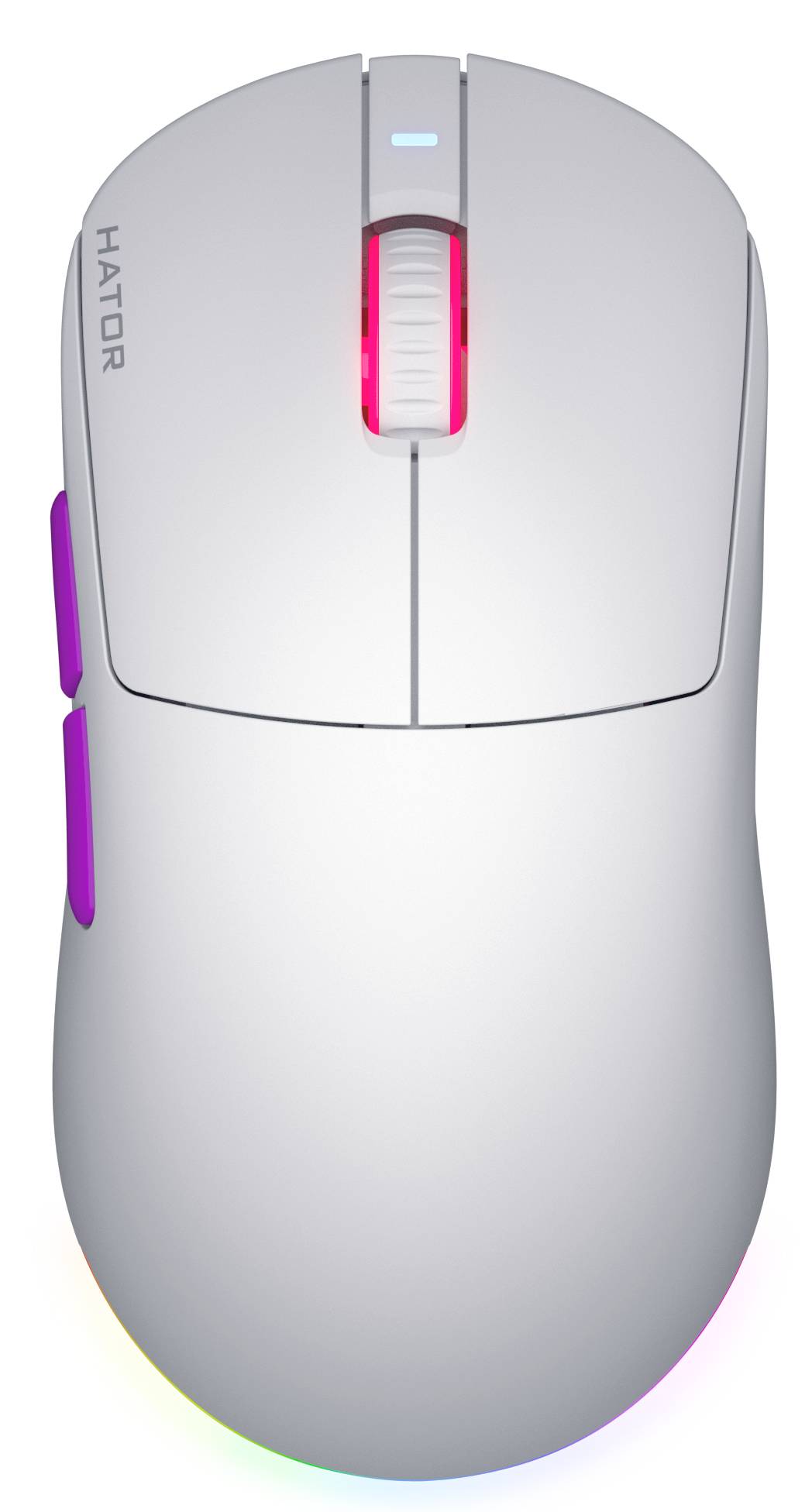Мышь беспроводная игровая Hator Quasar 3 ULTRA 8K Wireless White (HTM771) - Фото 1