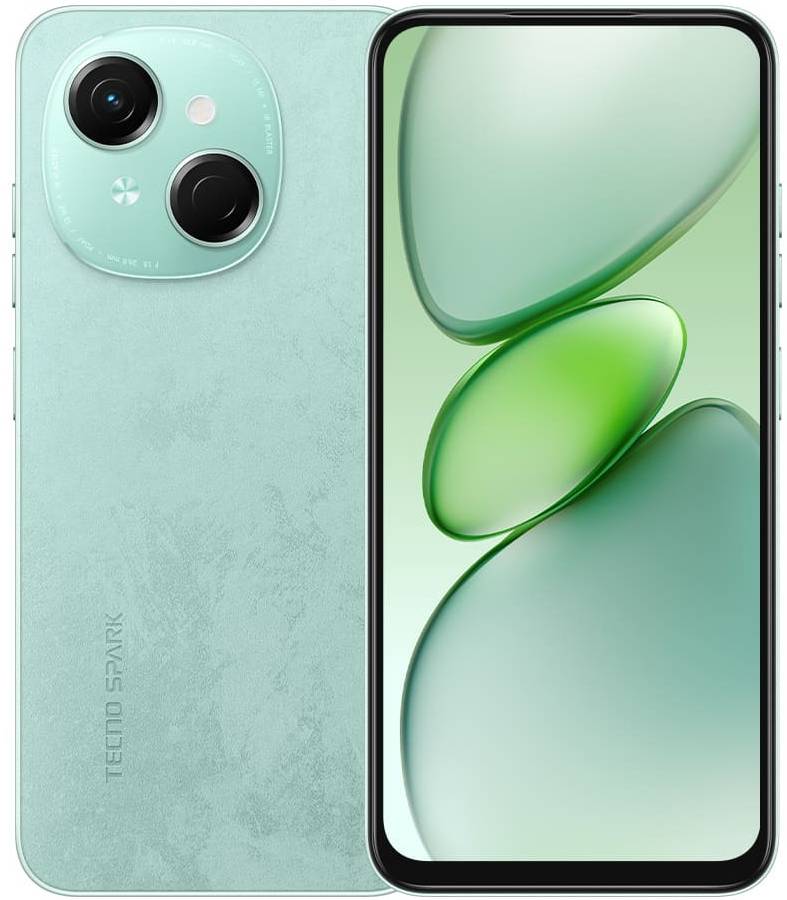 Смартфон Tecno Spark Go 1 3/128Gb Magic Skeen Green - Фото 1