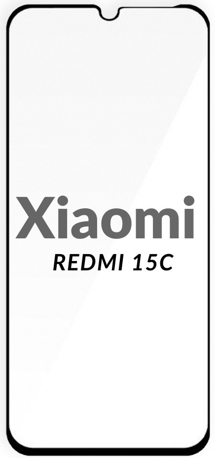 Защитное стекло для смартфона BeCover for Xiaomi Redmi 15С 4G/5G Black (713907) - Фото 1