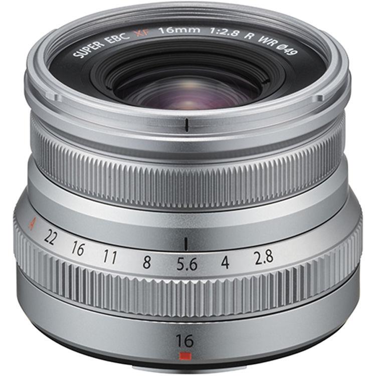 Купити Об'єктив до фотокамери Fujifilm XF-16mm F2.8 R WR Silver (16611693) - Фото 1 Об'єктив до фотокамери Fujifilm XF-16mm F2.8 R WR Silver (16611693) - Фото 1