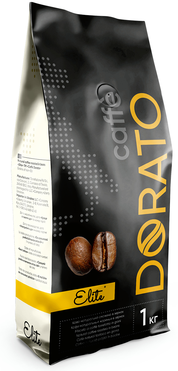 Кофе в зернах Caffe Dorato Elite 1 кг - Фото 1