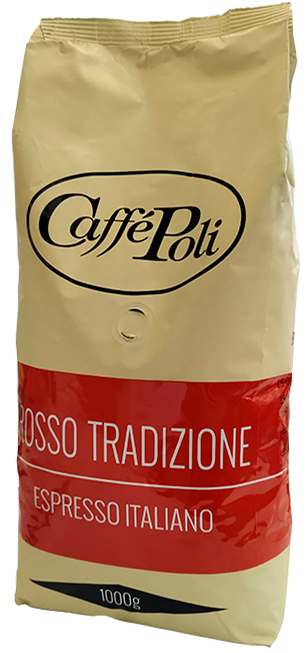 Кофе в зернах Caffe Poli Rosso Tradizione - Фото 1