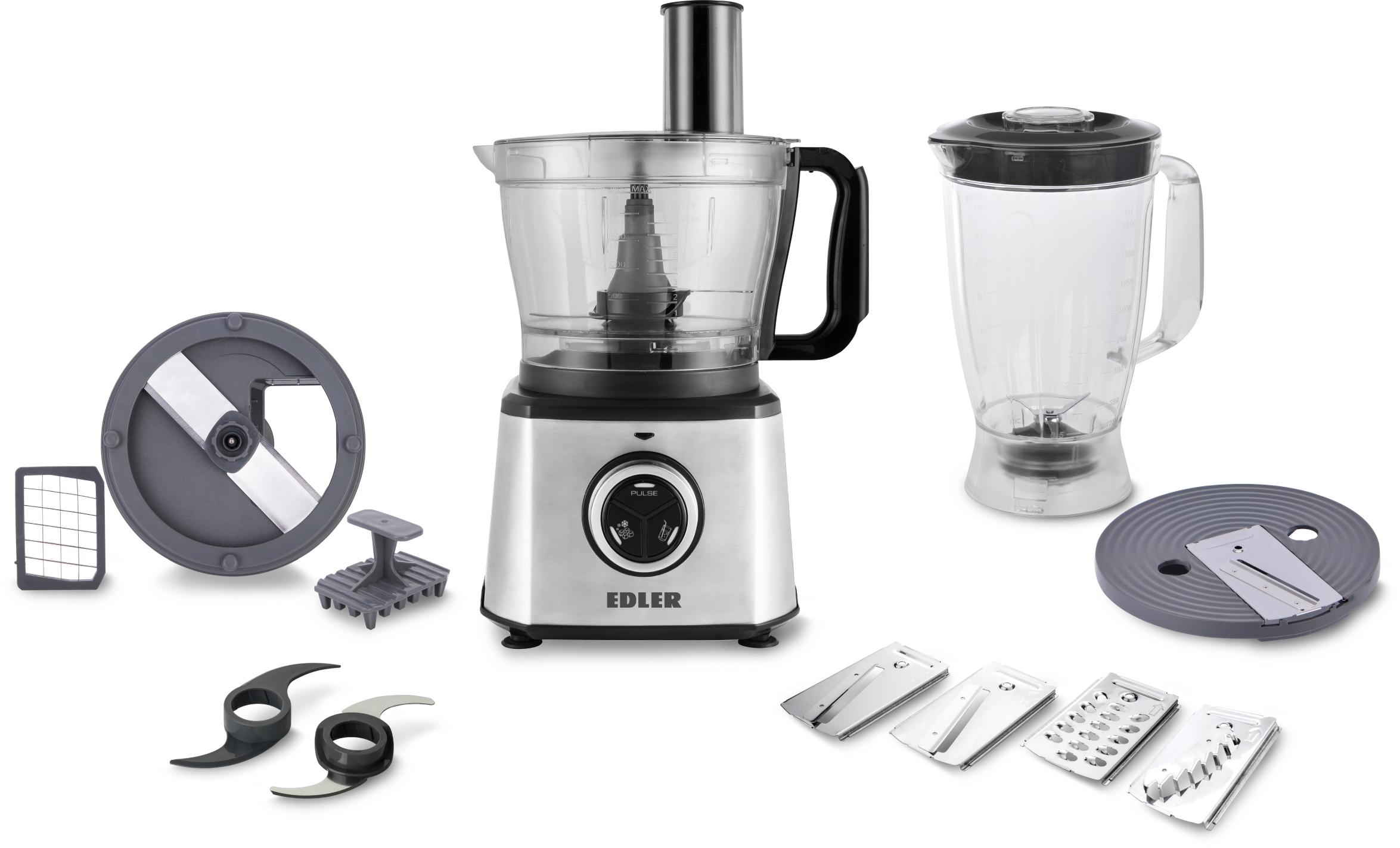 Купить Кухонная машина Edler EDFP-7055 - Фото 1 Кухонная машина Edler EDFP-7055 - Фото 1