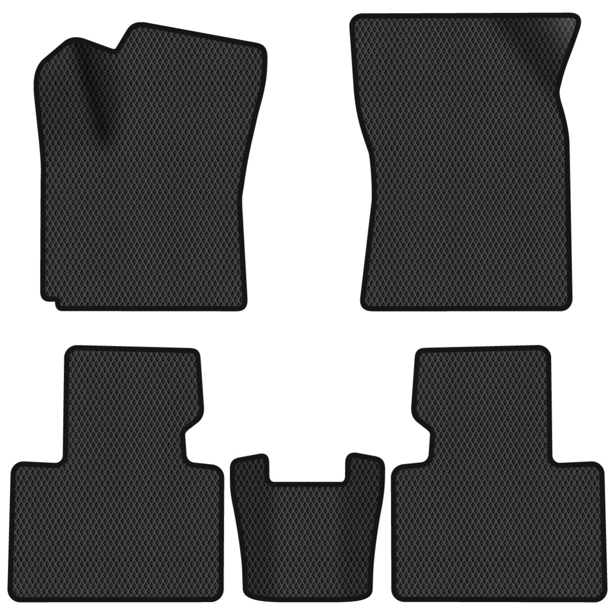 EVA килимки в салон авто EVAtech для Besturn X40 FAW 2017-2020 1 покоління SUV China FW43277CD5RBB - Фото 1