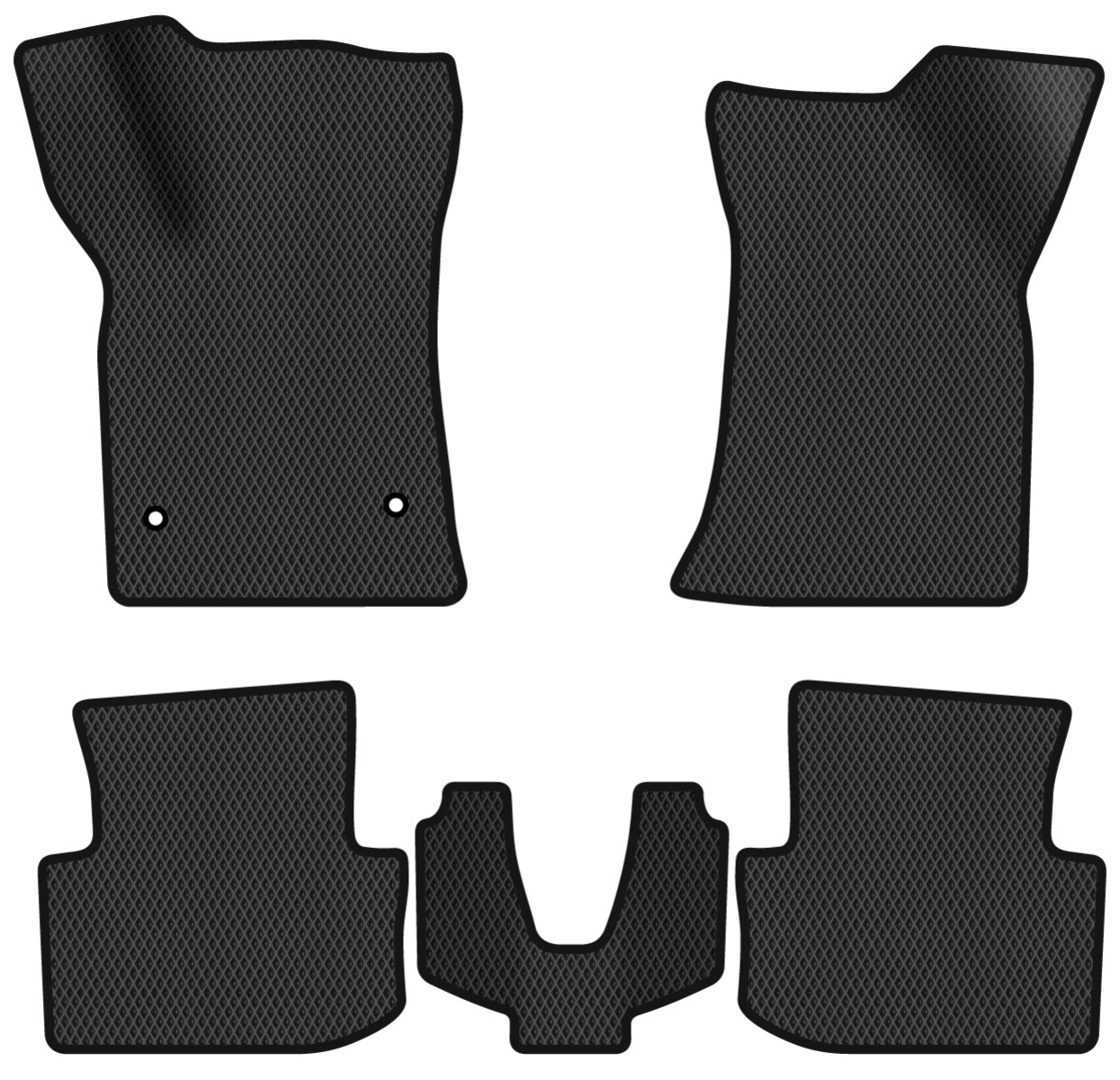 EVA коврики в салон авто EVAtech для Besturn B30 FAW 2015-2020 1 поколение Sedan China FW43904CD5AV2RBB - Фото 1