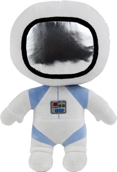 Мягкая игрушка герой WP Merchandise Космонавт (4820202323129) - Фото 1