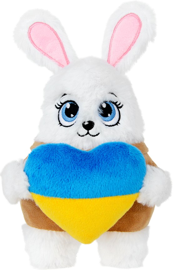 Мягкая игрушка животное WP Merchandise Зайчонка Мурелька (FWPBNMRELKA23WT00) - Фото 1