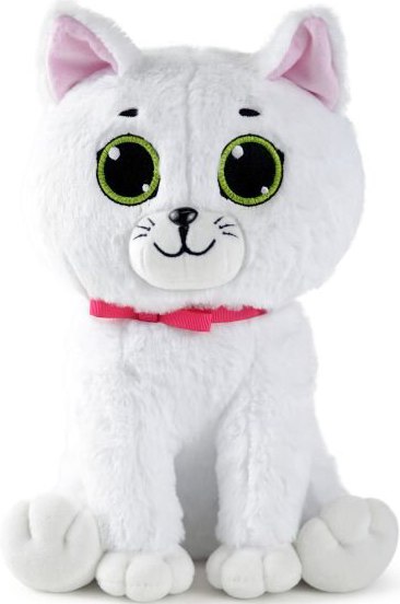 Мягкая игрушка животное WP Merchandise кот Снежинка (4820202323204) - Фото 1