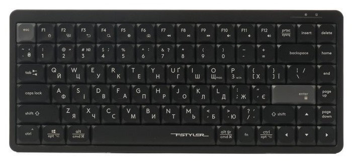 Клавиатура проводная A4tech FX53 (Black) - Фото 1