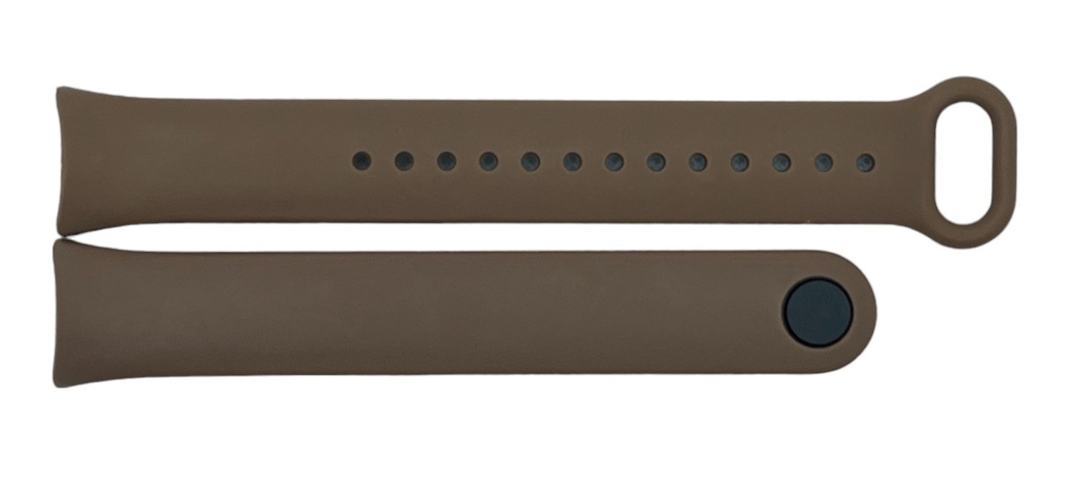 Ремешок для фитнес-браслета BeCover for Xiaomi Mi Smart Band 10 Brown (713590) - Фото 1