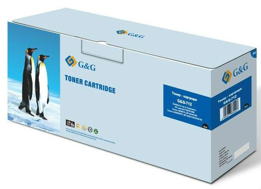 Картридж для лазерных принтеров/МФУ G&G Canon LBP-3010/3020-G&G-CB435A Black (1500 стр) (G&G-712) - Фото 1
